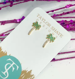 Palm Tree Studs