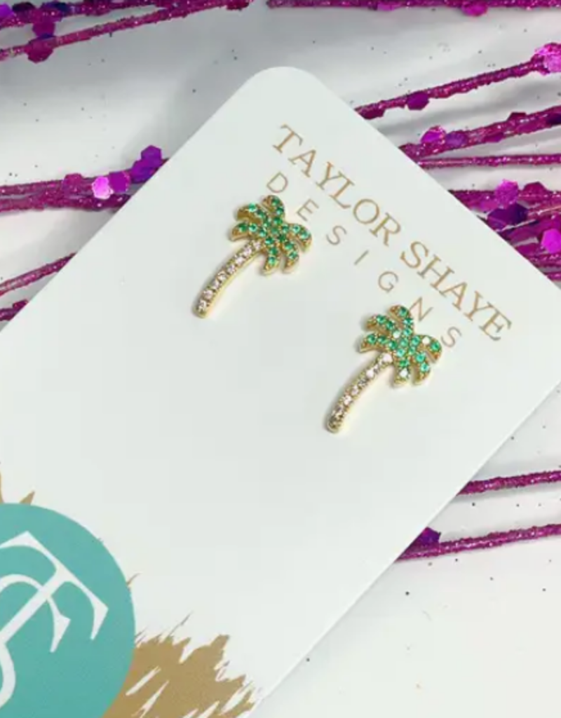 Palm Tree Studs