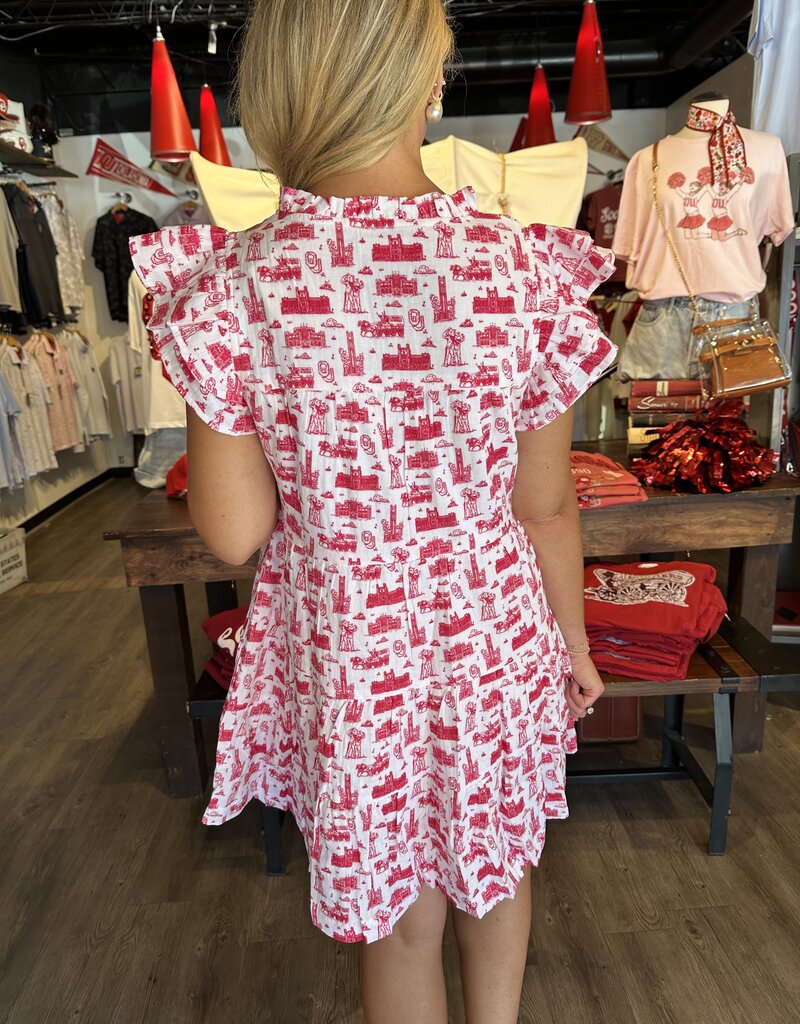 OU Toile Dress