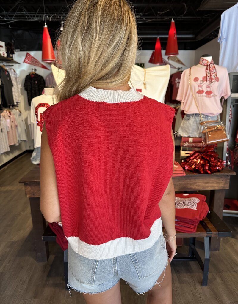 QOS Pennant Sweater Tank