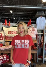 Boxy Chenille Boomer Sooner Shirt