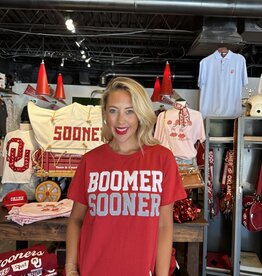 Boxy Chenille Boomer Sooner Shirt