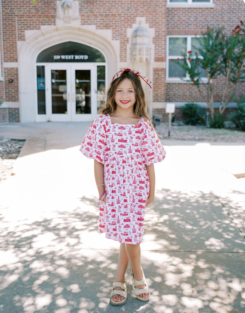 Kids OU Toile Dress