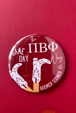 !Sorority boots game day button