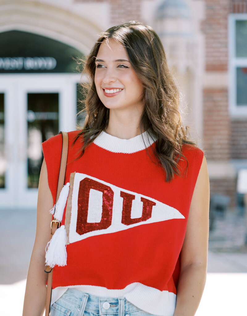 QOS Pennant Sweater Tank
