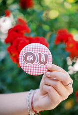 !Gingham OU button