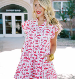 OU Toile Dress