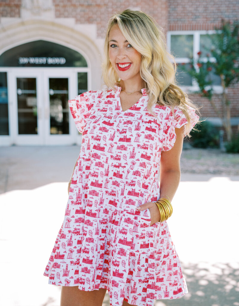 OU Toile Dress