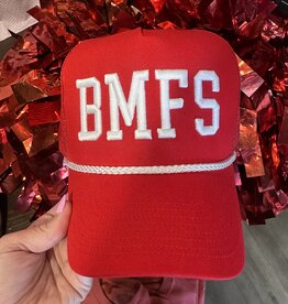 BMFS Red Rope Hat