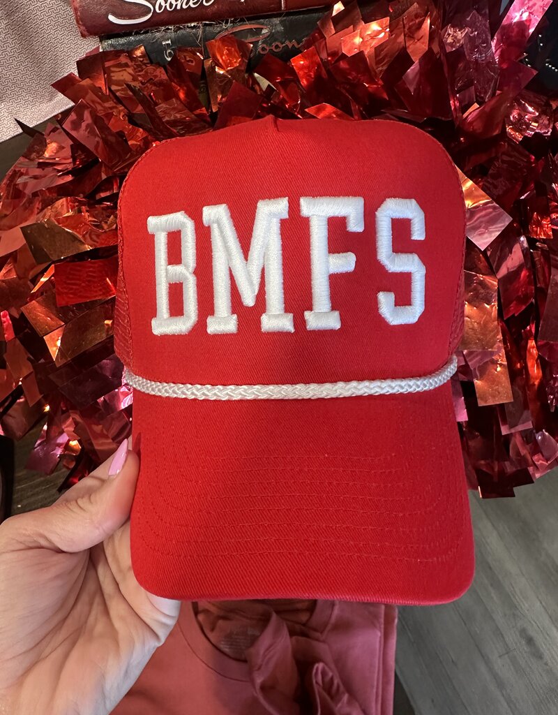 BMFS Red Rope Hat