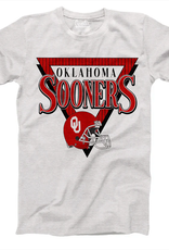 Ash Grey Football Triangle Tee