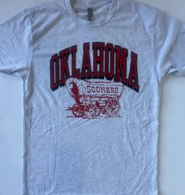 Oklahoma Schooner Ash Grey Tee