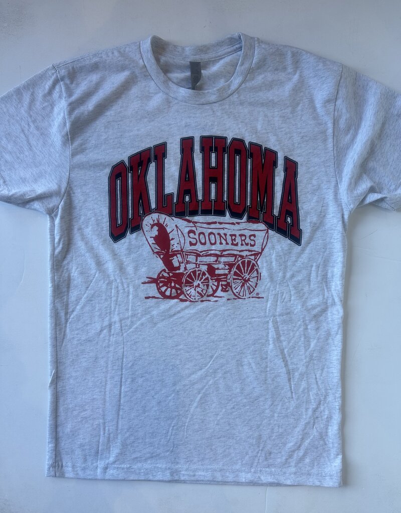 Oklahoma Schooner Ash Grey Tee