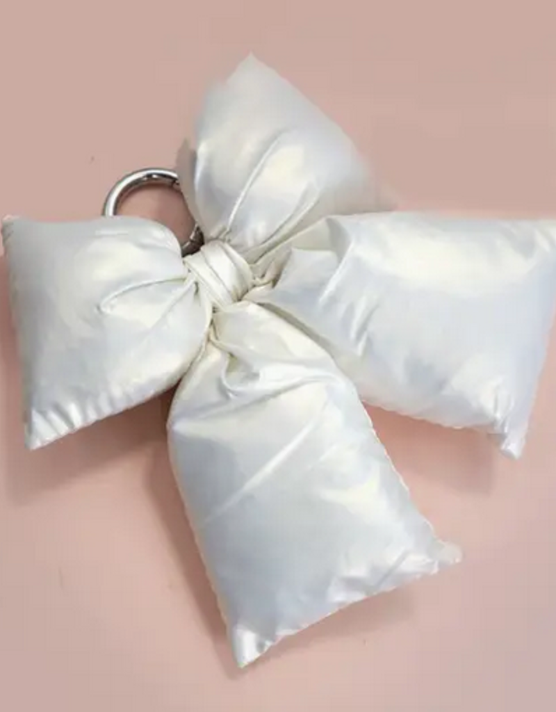 Puffy Bow Bag Charm