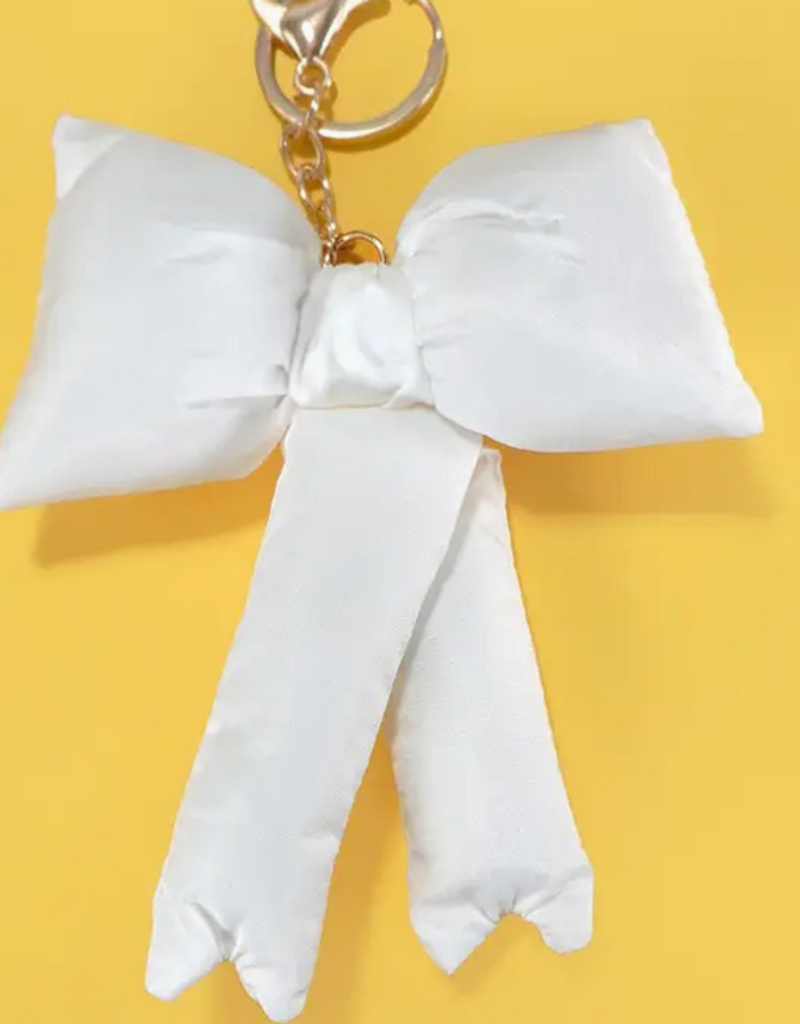 Puffy Bow Bag Charm
