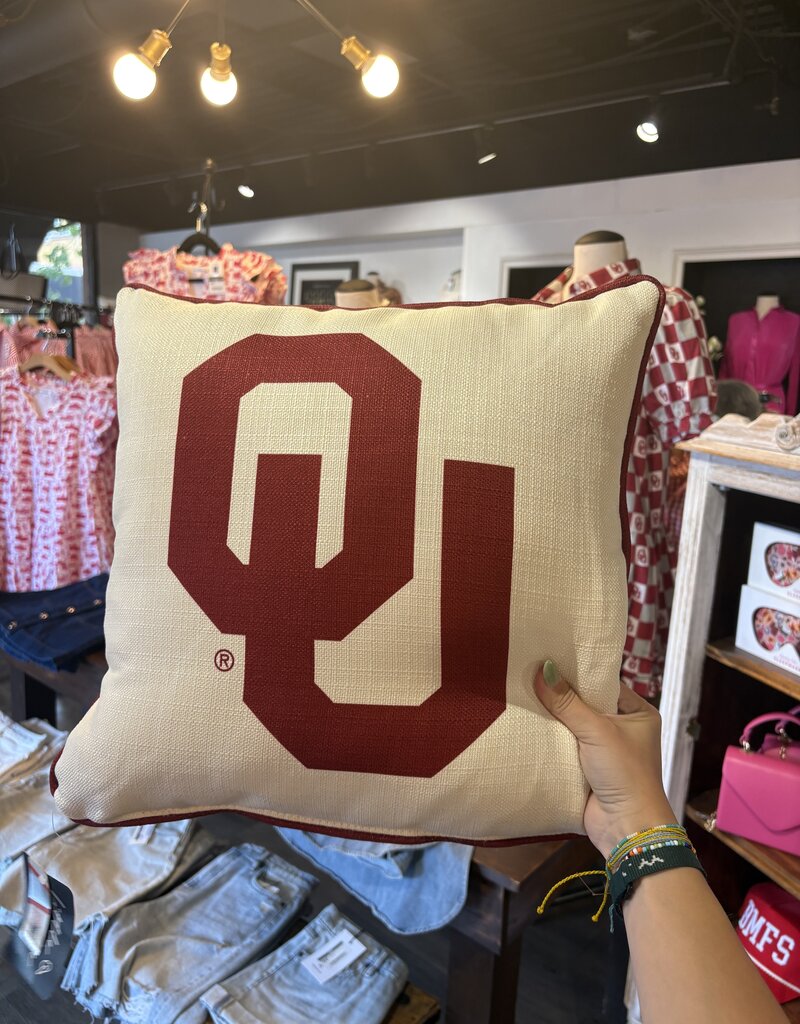 Chenille Pillow - OU
