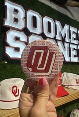! 80's OU Boomer Sooner Button