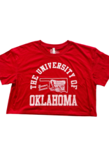 Red Everything OU Crop (One Size)