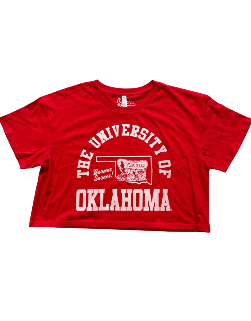 Red Everything OU Crop (One Size)