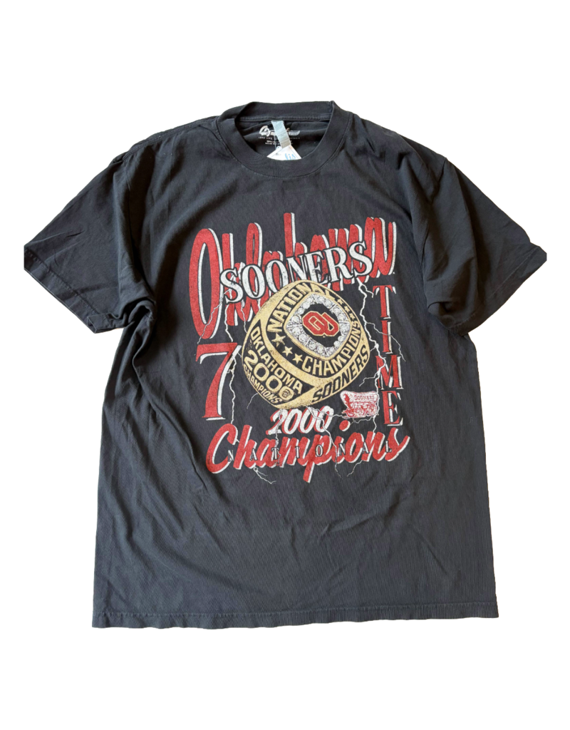 Black 2000 Oklahoma Sooners (One Size)