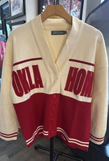 Oklahoma Varisty Vintage Cardigan