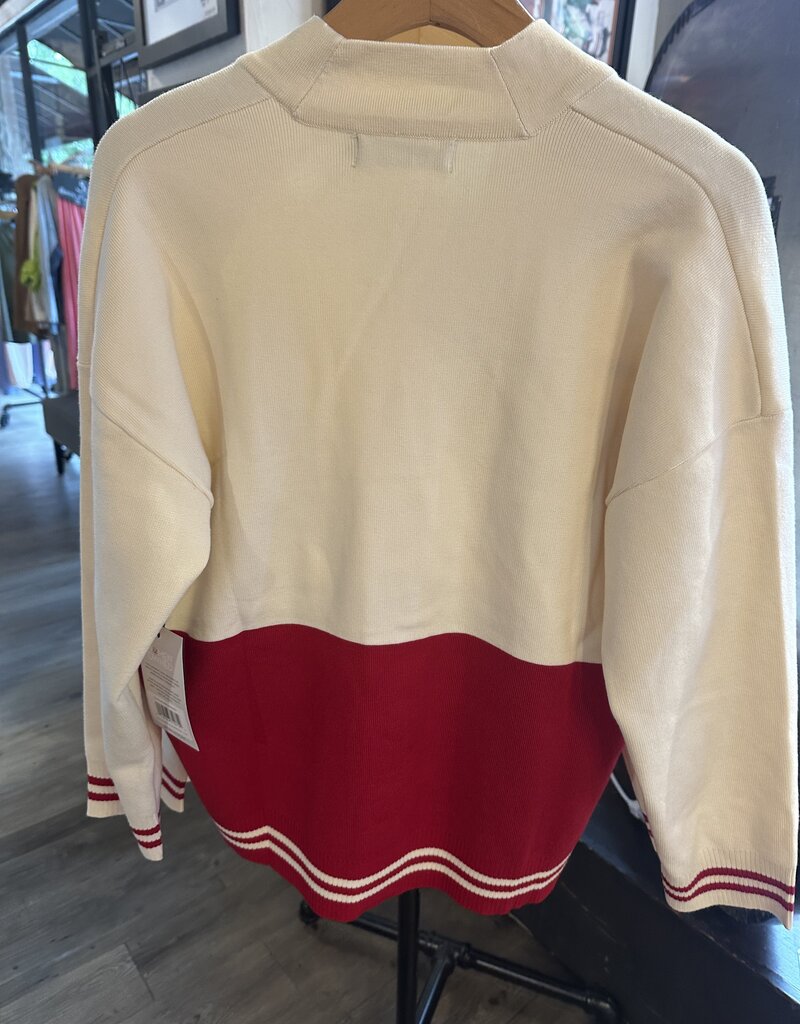 Oklahoma Varisty Vintage Cardigan