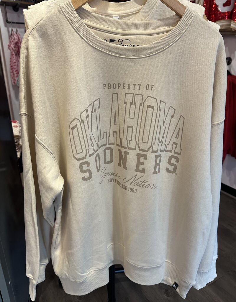 Oklahoma Oatmeal Sweatshirt
