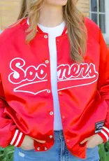 Oklahoma Sooners Satin Jacket