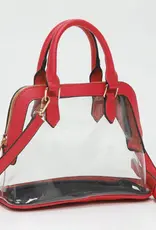 Clear Handle Handbag