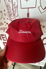 Sooners Crimson Court Hat