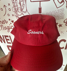Sooners Crimson Court Hat