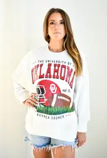 OU Sooners est 1890 Oversized Crewneck