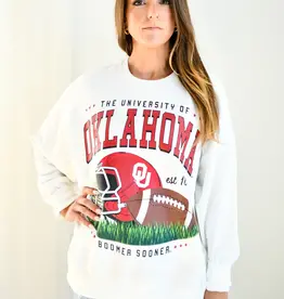 OU Sooners est 1890 Oversized Crewneck