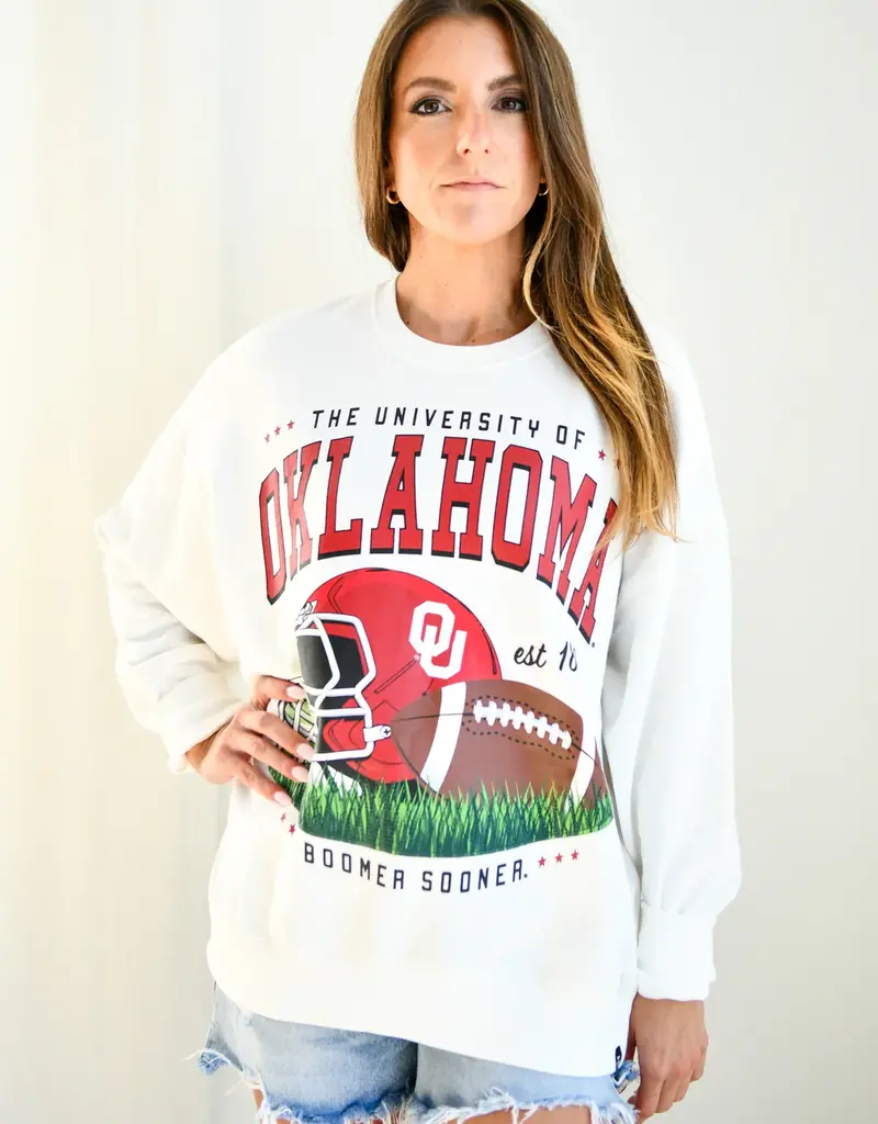 OU Sooners est 1890 Oversized Crewneck