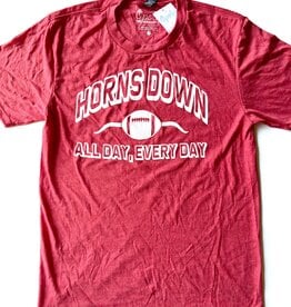 Beat Texas All Day Red Tee