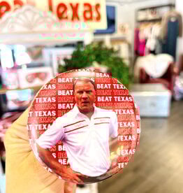 ! Barry Beat Texas Lines Button