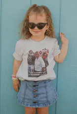 Kids White Hang Half A Hundred Tee