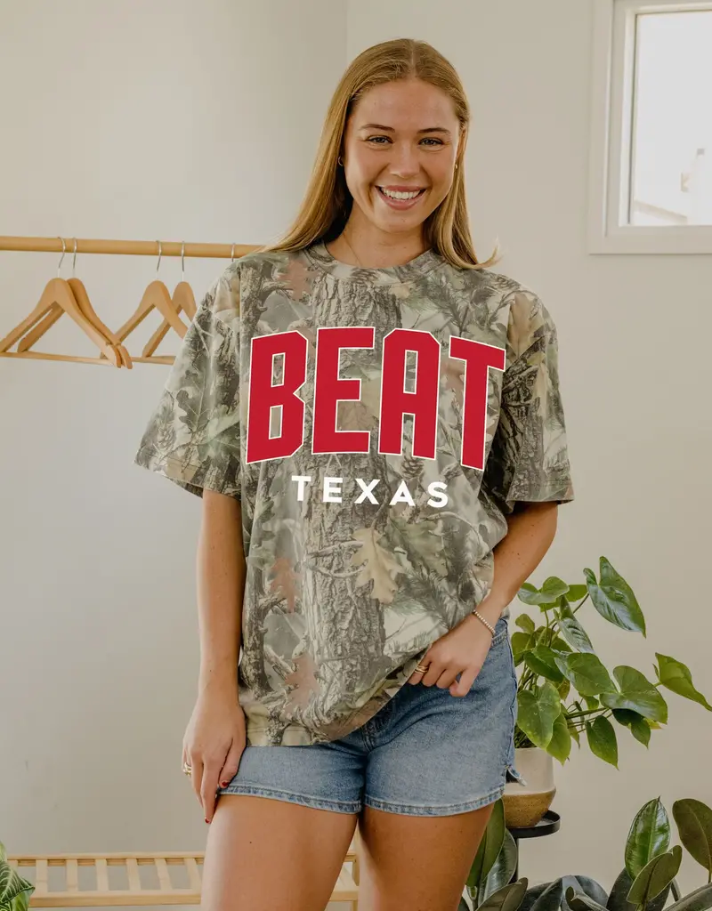 Camo Beat Texas Tee