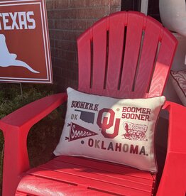 OU Symbols Pillow