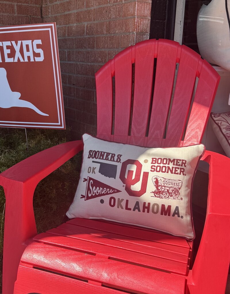 OU Symbols Pillow
