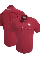 Snaps Crimson OU Short Sleeve