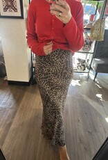 Izabel Leopard Skirt