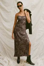 Cielo Leopard Midi Dress