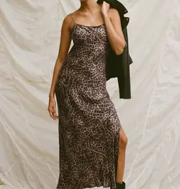 Cielo Leopard Midi Dress