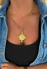 Pearl Coin Necklace