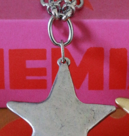 Star Pendant Necklace - silver
