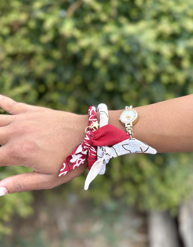 OU Bandana Bracelet Set