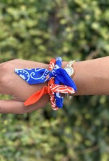 OKC Thunder Bandana Bracelet Set