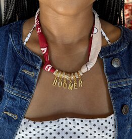 OU Charm Bandana Necklace
