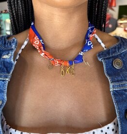 OKC Thunder Bandana Necklace